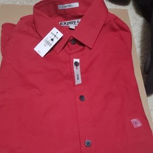 Express long sleeve Mens dress shirt